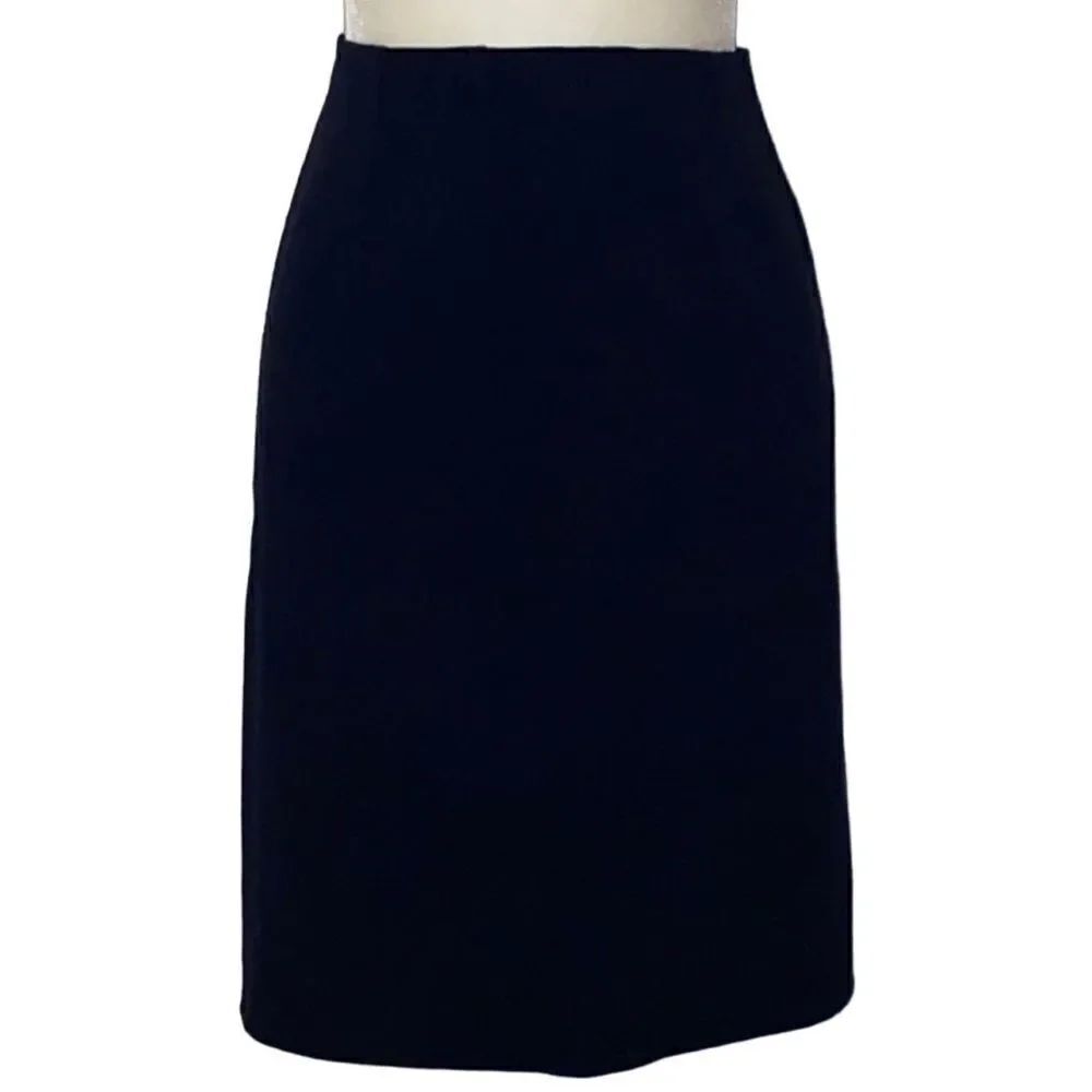 Oscar De La Renta Silk Pencil Skirt